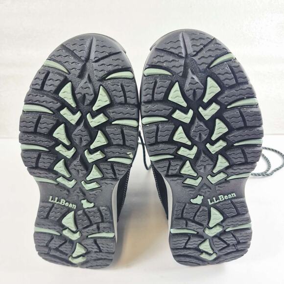 L.L.Bean Womens 7M TEK2.5 Insulated Waterproof Hiking Boots Black PrimaLoft 400g - Picture 9 of 12